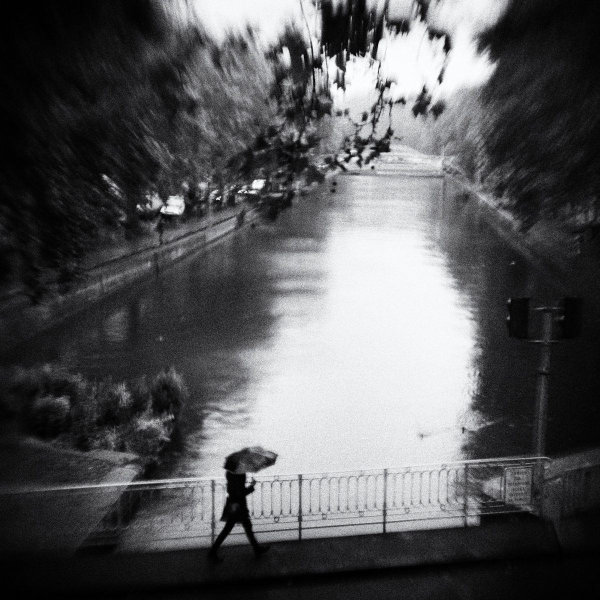 Umbrella on the Canal